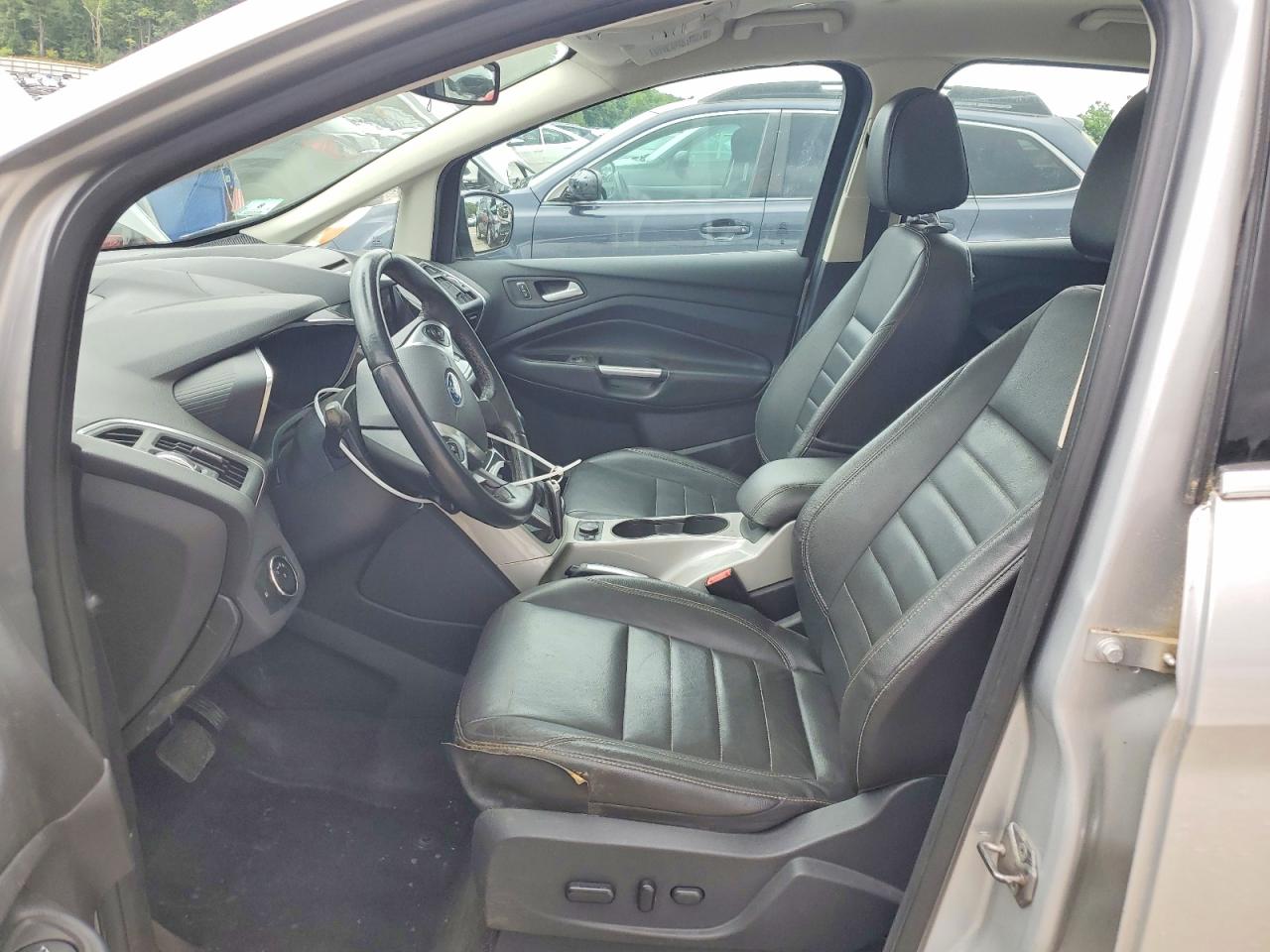 2013 Ford C-max Premium Silver vin: 1FADP5CU5DL557683