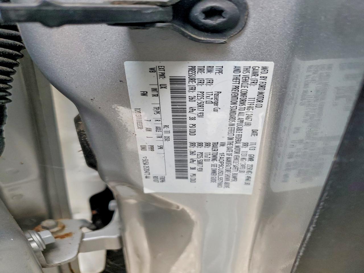 2013 Ford C-max Premium Silver vin: 1FADP5CU5DL557683