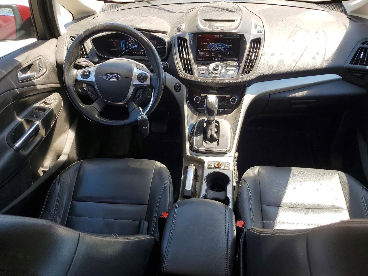 2014 Ford C-max Premium Maroon vin: 1FADP5CU5EL514883