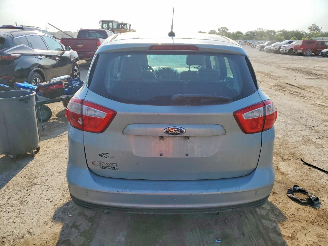 2014 Ford C-max Premium Silver vin: 1FADP5CU5EL516794