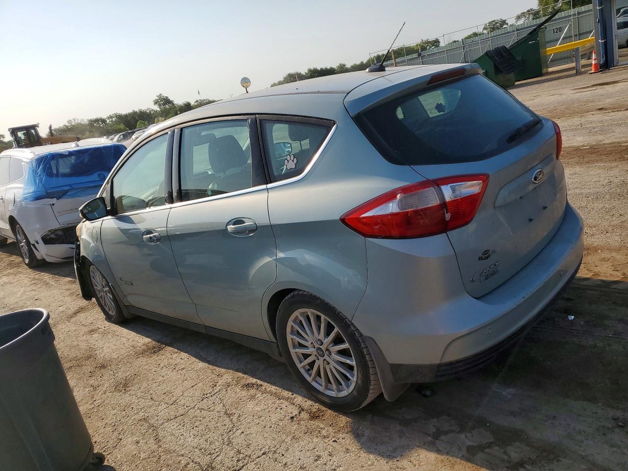 2014 Ford C-max Premium Silver vin: 1FADP5CU5EL516794