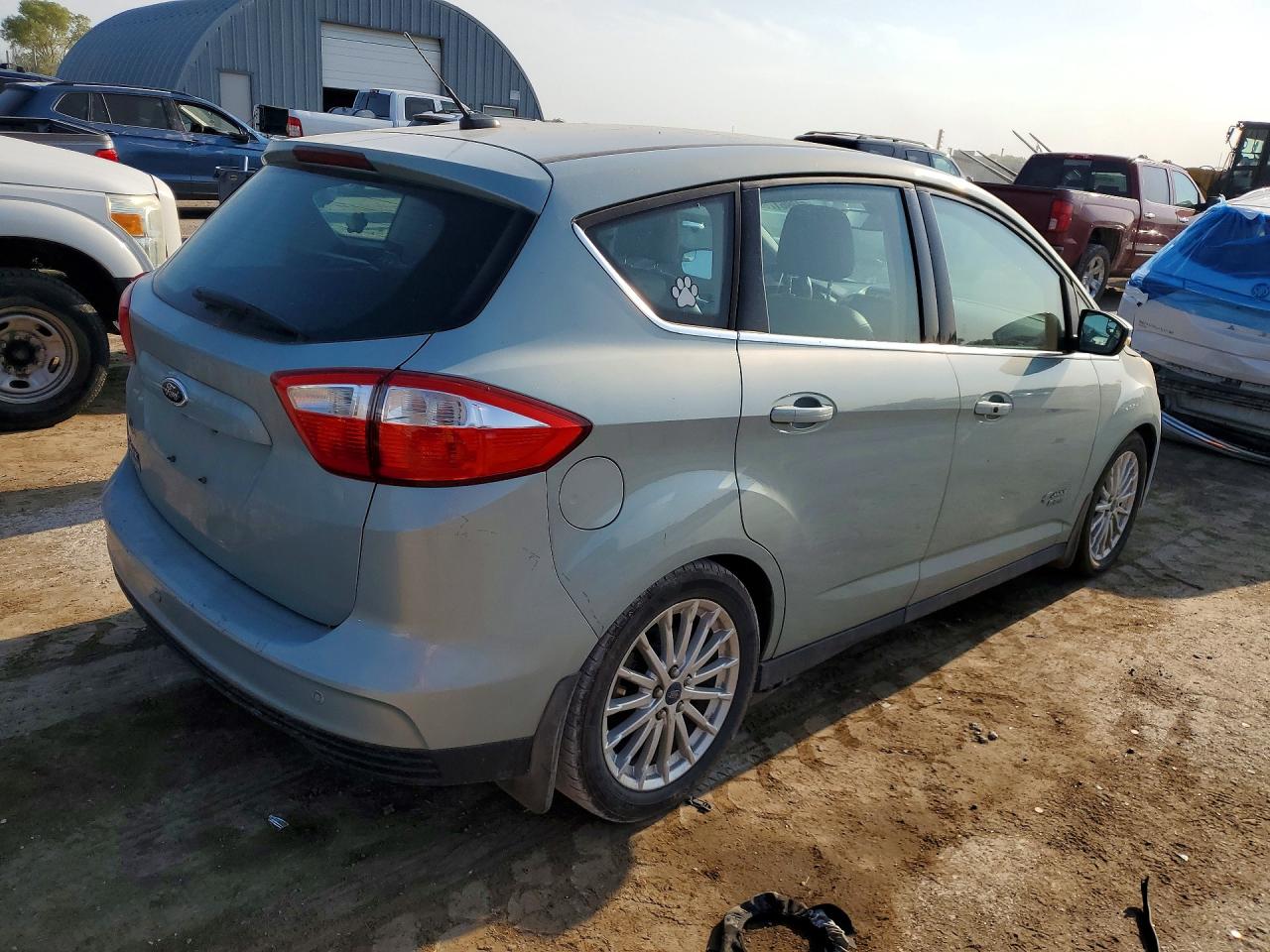 2014 Ford C-max Premium Silver vin: 1FADP5CU5EL516794