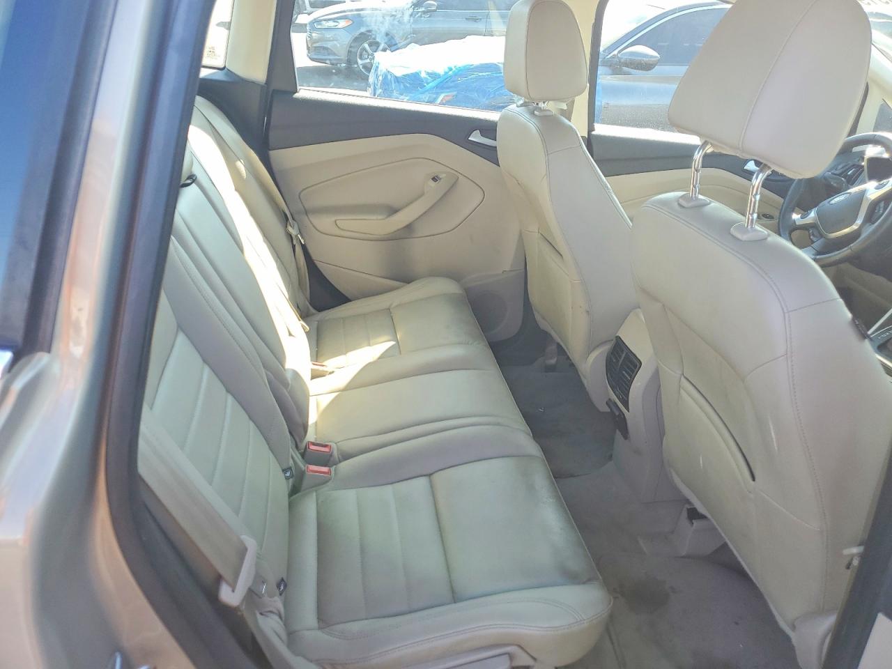 2015 Ford C-max Premium Sel Tan vin: 1FADP5CU5FL101587