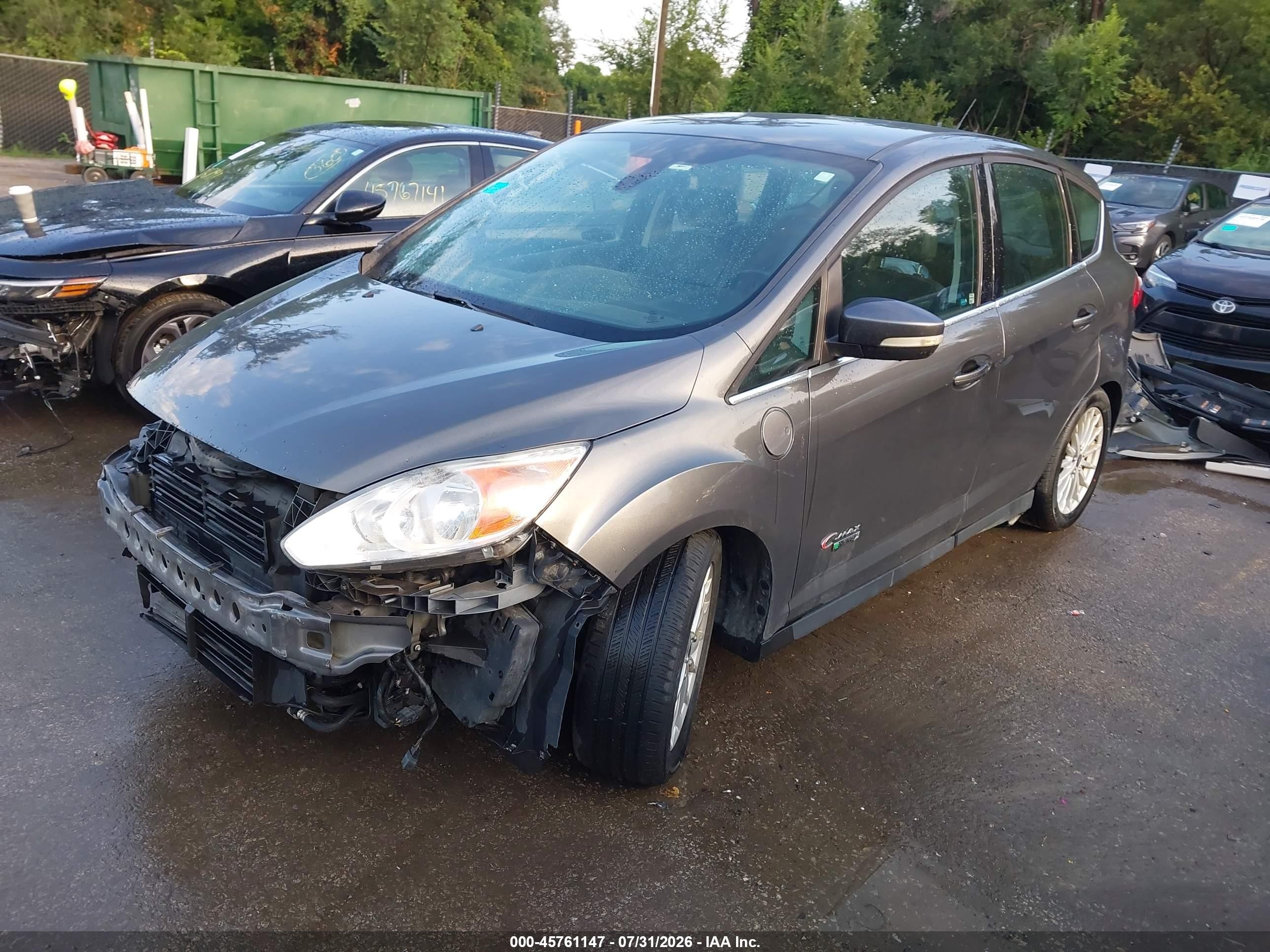 2015 Ford C-max Energi Sel Black vin: 1FADP5CU5FL104781