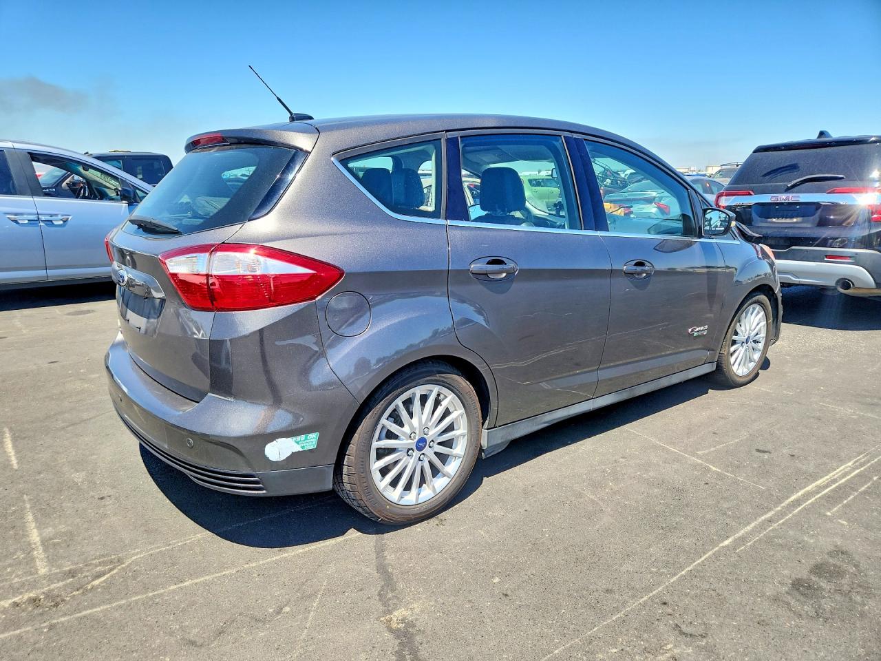 2015 Ford C-max Premium Sel Charcoal vin: 1FADP5CU5FL108796
