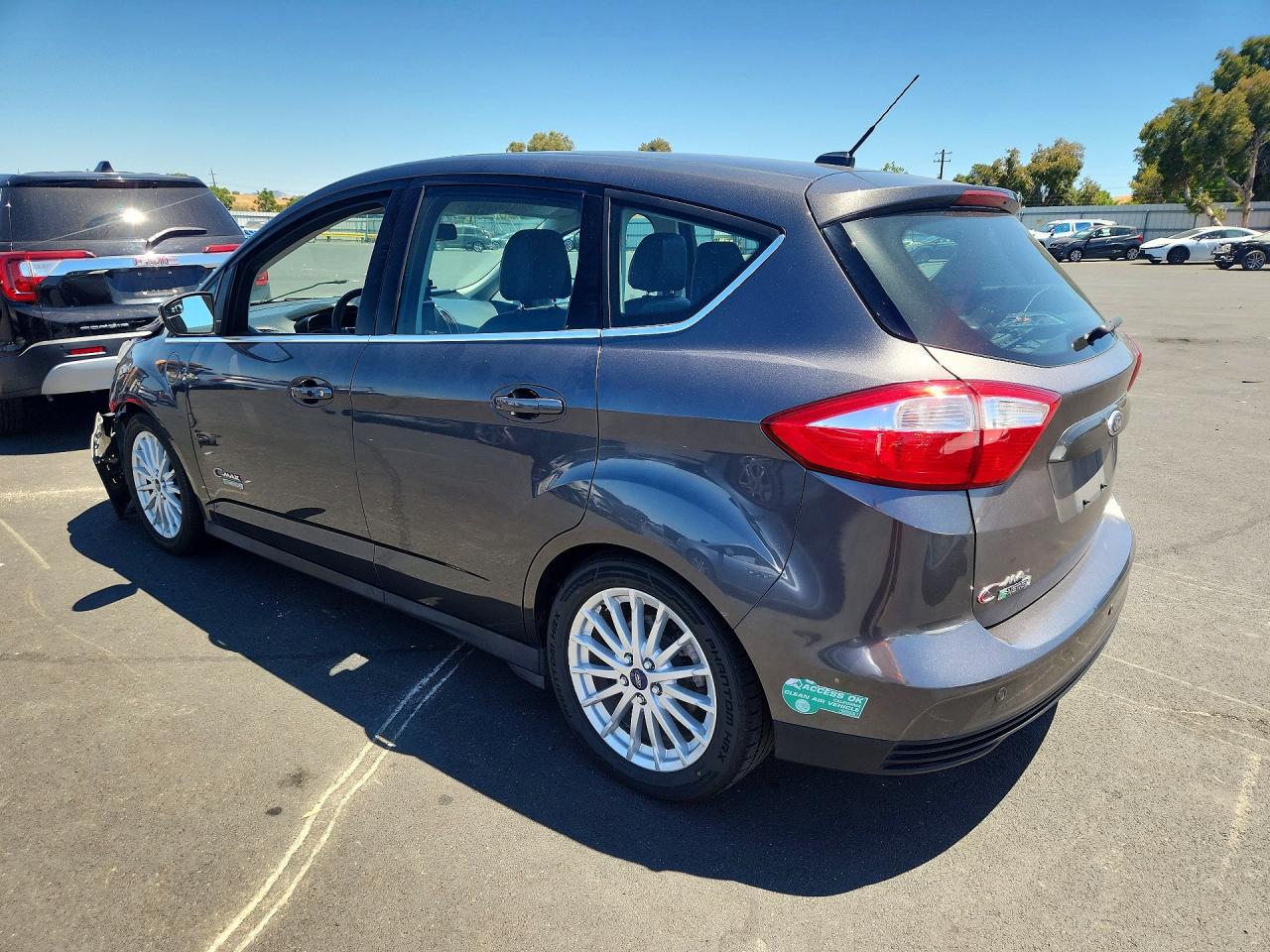 2015 Ford C-max Premium Sel Charcoal vin: 1FADP5CU5FL108796