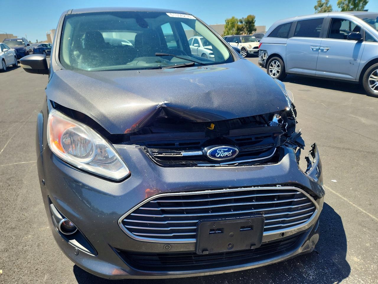 2015 Ford C-max Premium Sel Charcoal vin: 1FADP5CU5FL108796