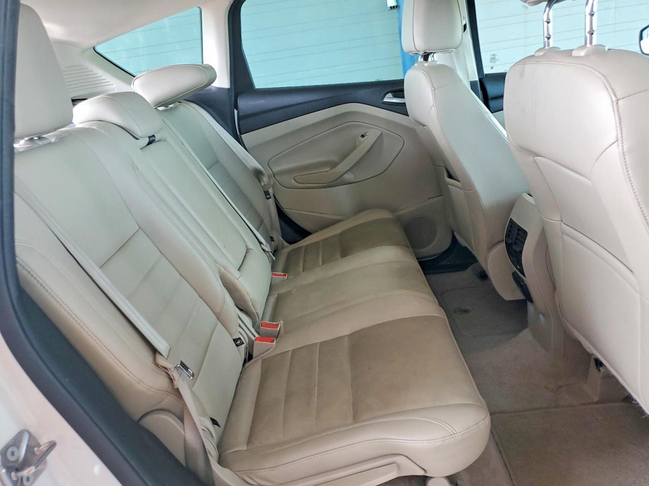 2015 Ford C-max Premium Sel White vin: 1FADP5CU5FL112203