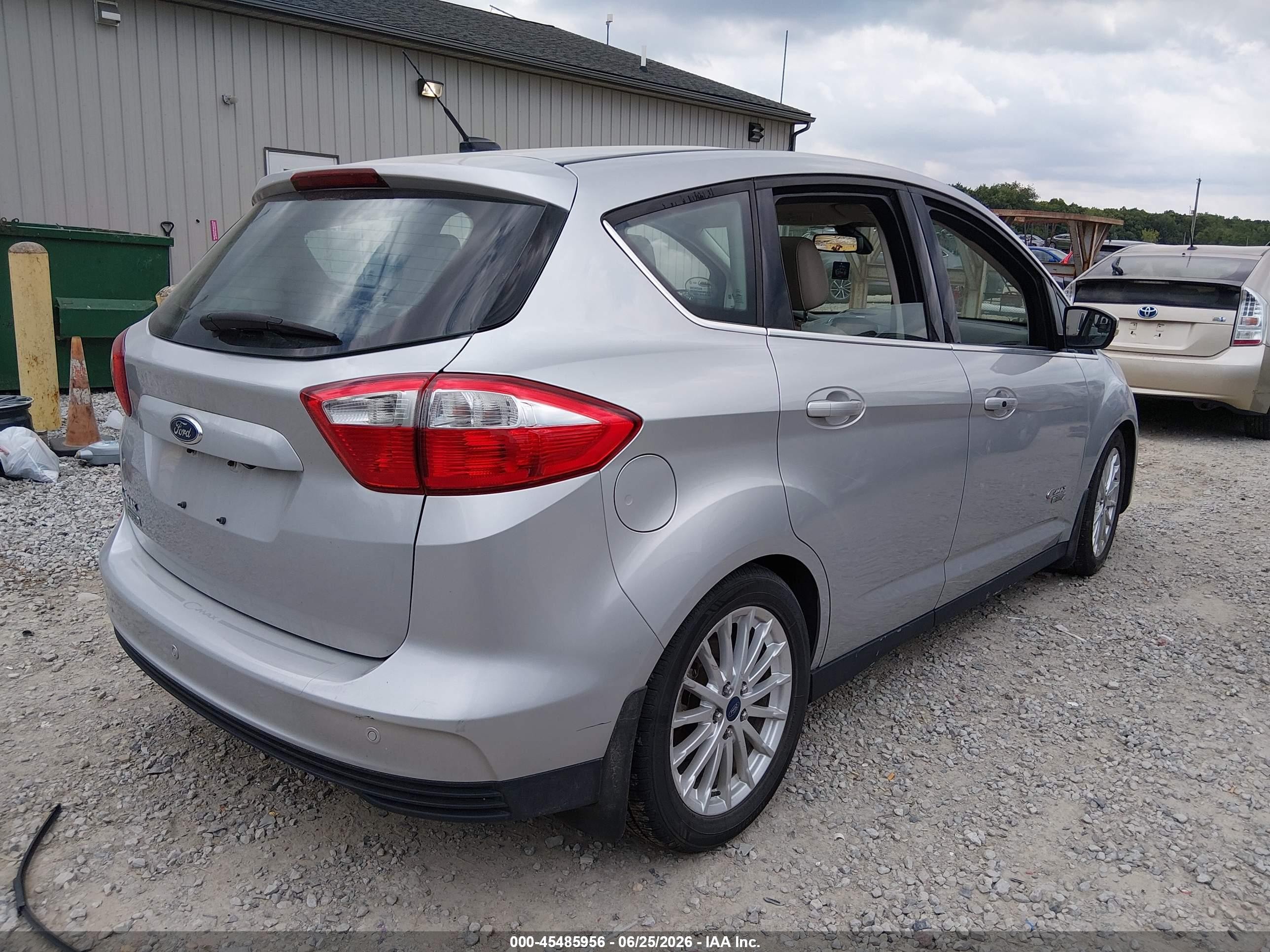2015 Ford C-max Energi Sel Silver vin: 1FADP5CU5FL118499