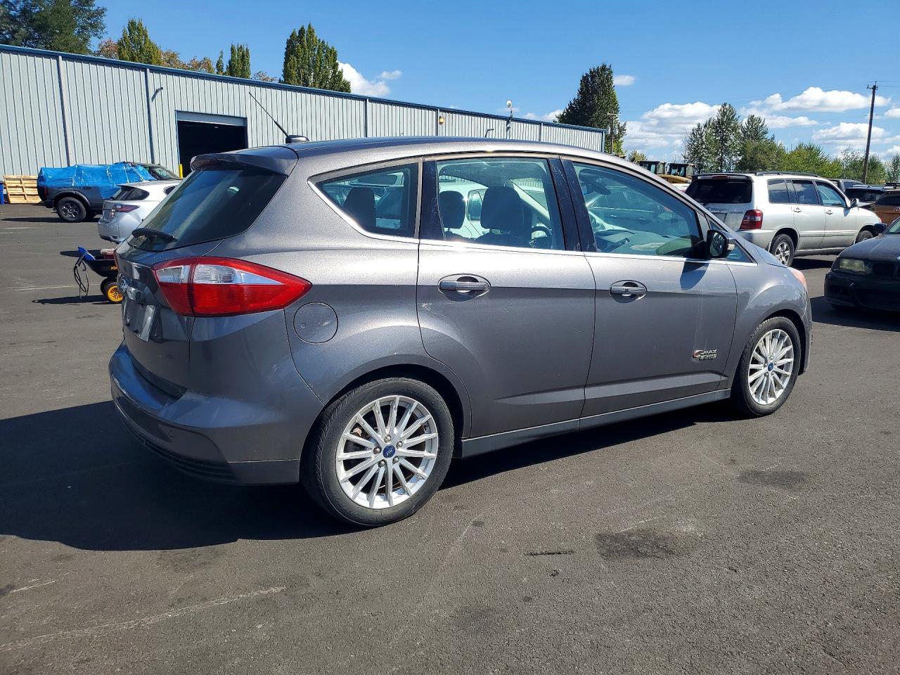 2013 Ford C-max Premium Gray vin: 1FADP5CU6DL507696