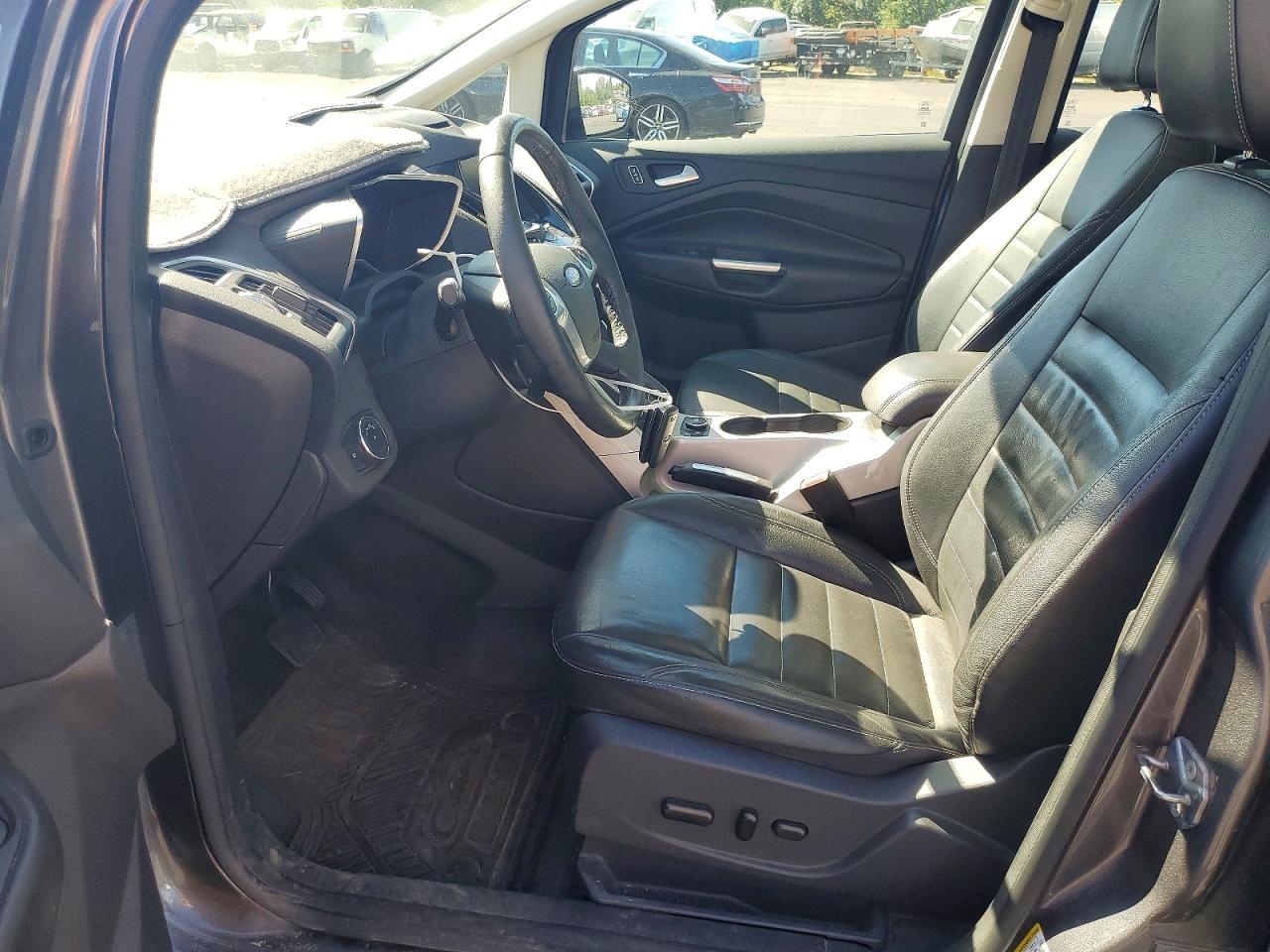 2013 Ford C-max Premium Gray vin: 1FADP5CU6DL507696