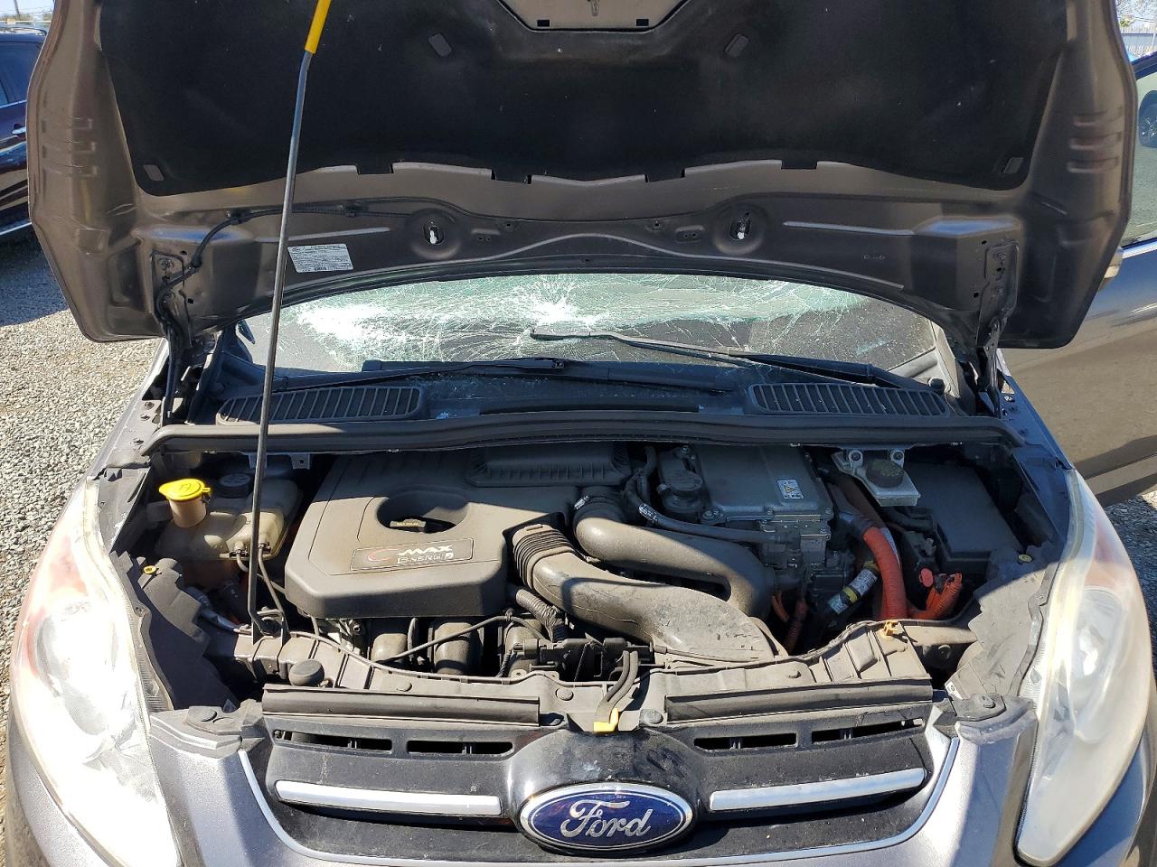 2013 Ford C-max Premium Gray vin: 1FADP5CU6DL529911