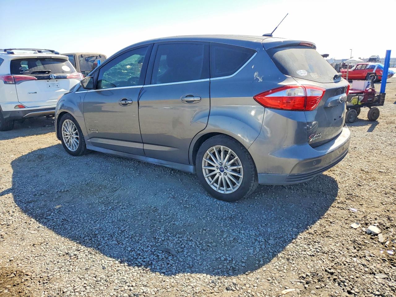 2013 Ford C-max Premium Gray vin: 1FADP5CU6DL529911