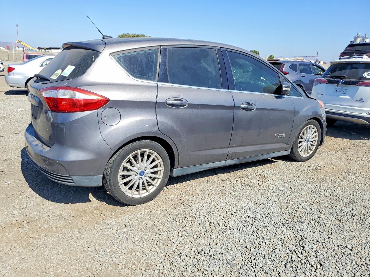 2013 Ford C-max Premium Gray vin: 1FADP5CU6DL529911