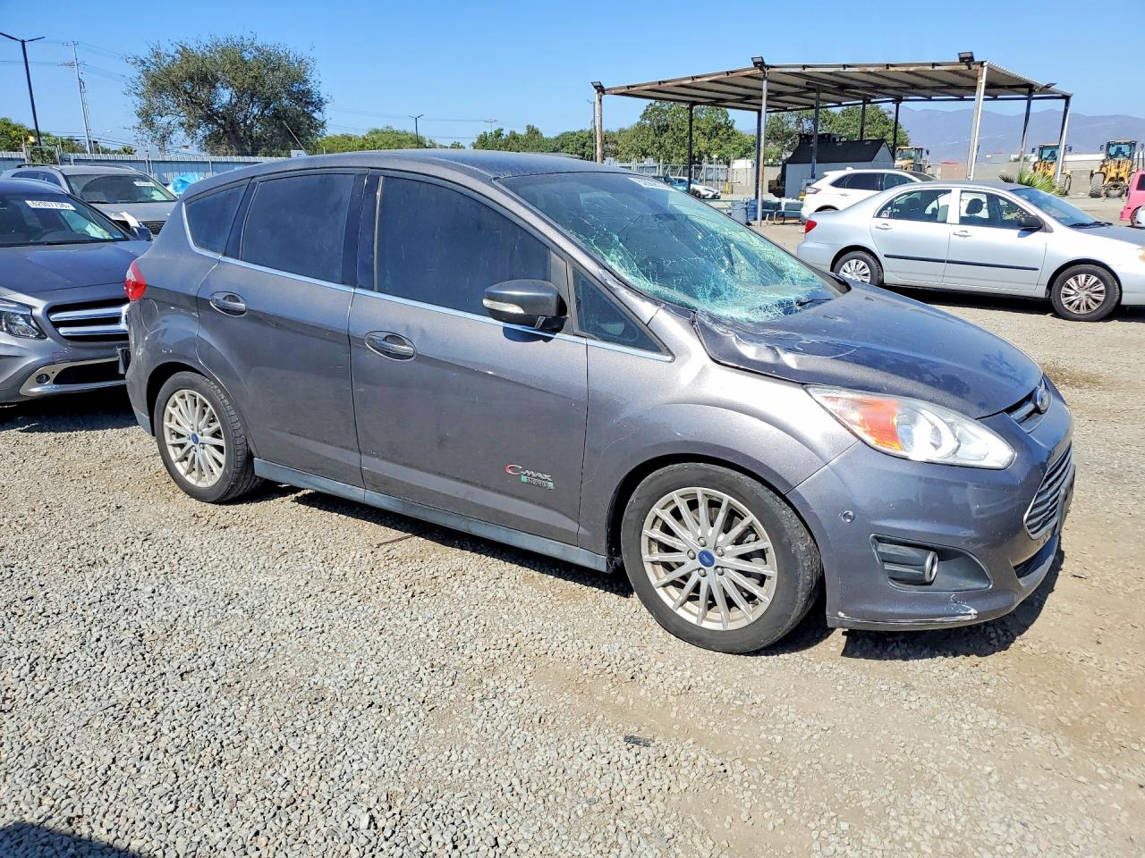 2013 Ford C-max Premium Gray vin: 1FADP5CU6DL529911