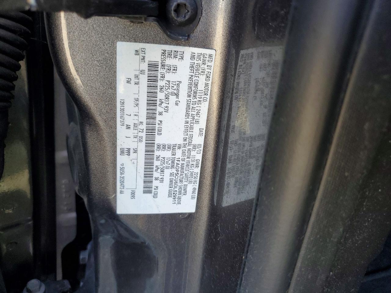 2013 Ford C-max Premium Gray vin: 1FADP5CU6DL529911