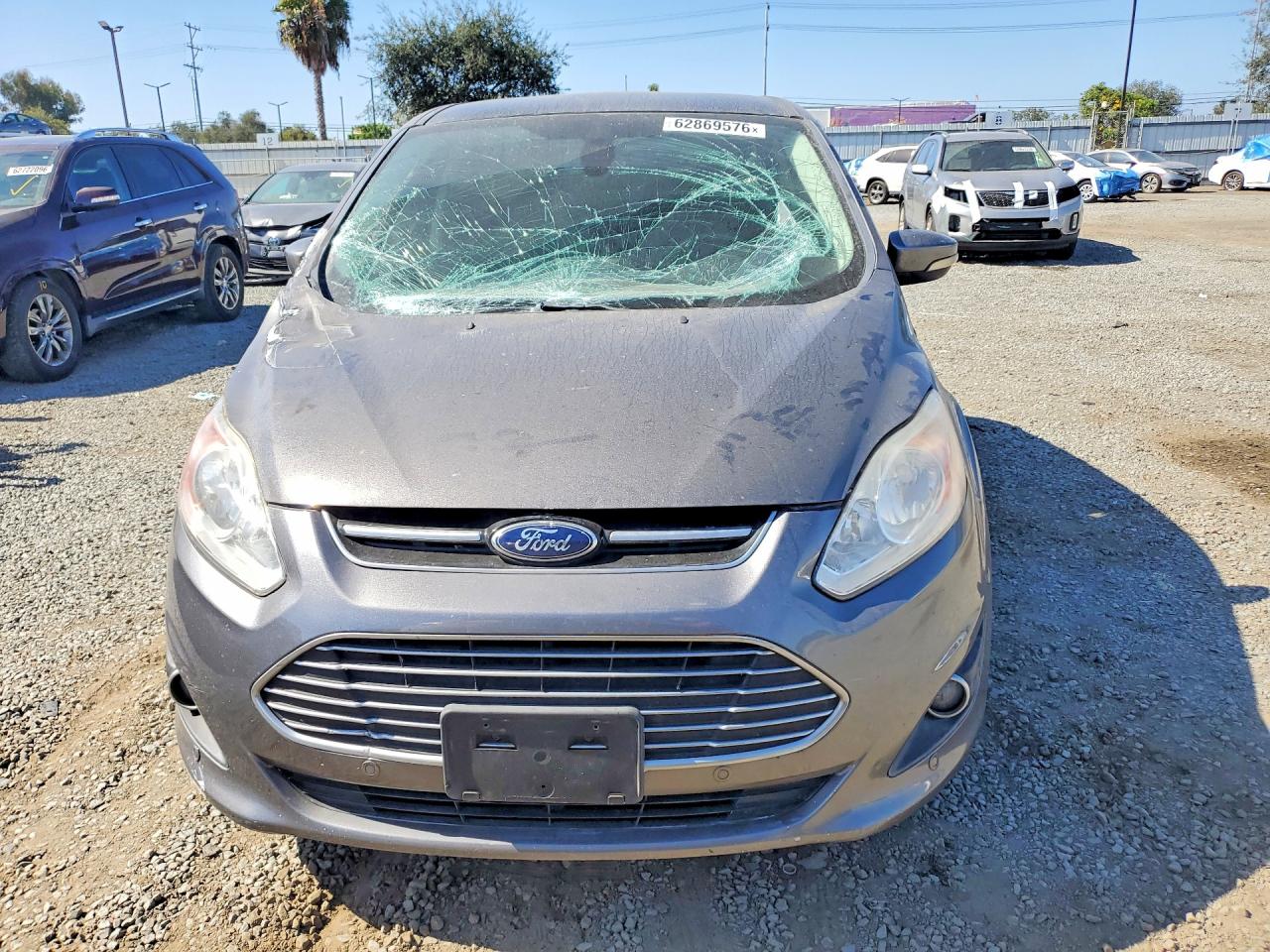 2013 Ford C-max Premium Gray vin: 1FADP5CU6DL529911