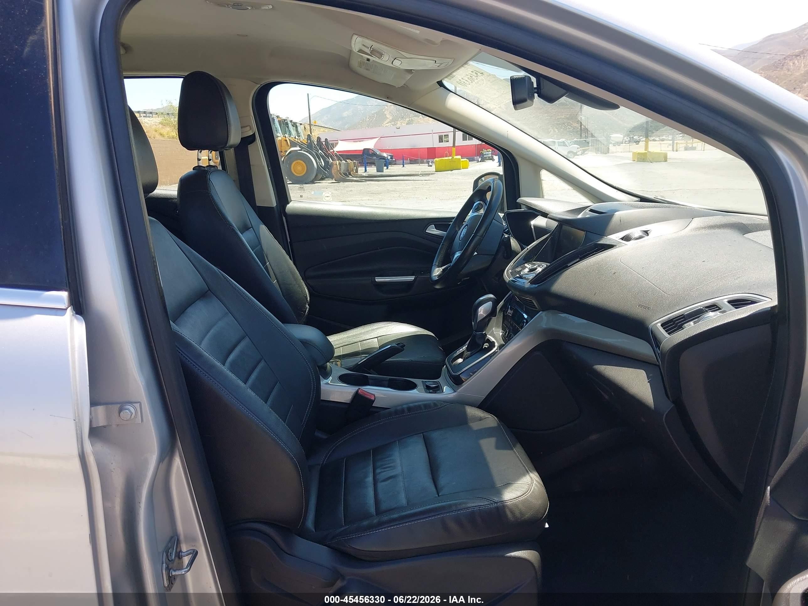 2013 Ford C-max Energi Sel Silver vin: 1FADP5CU6DL530895