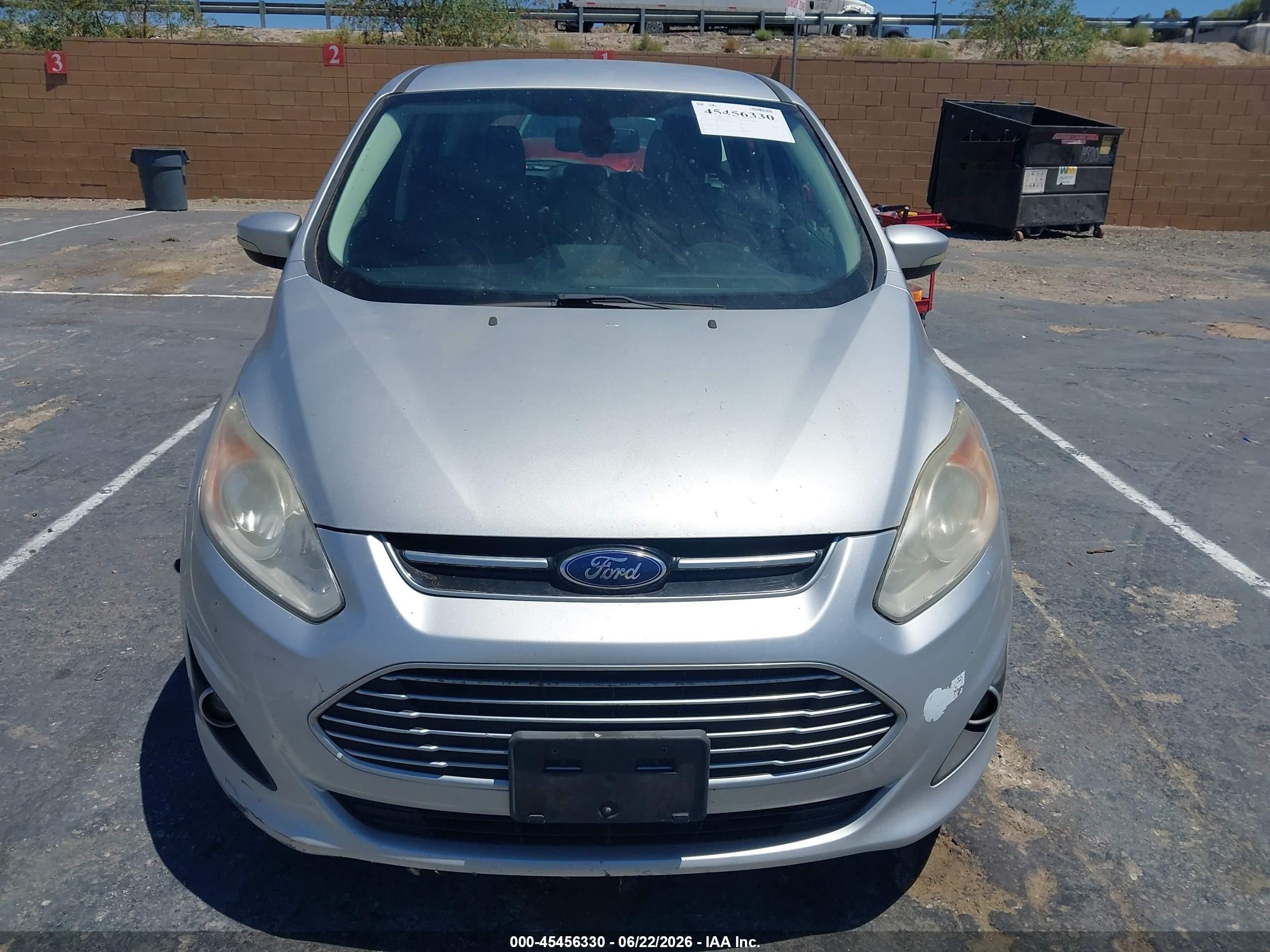 2013 Ford C-max Energi Sel Silver vin: 1FADP5CU6DL530895