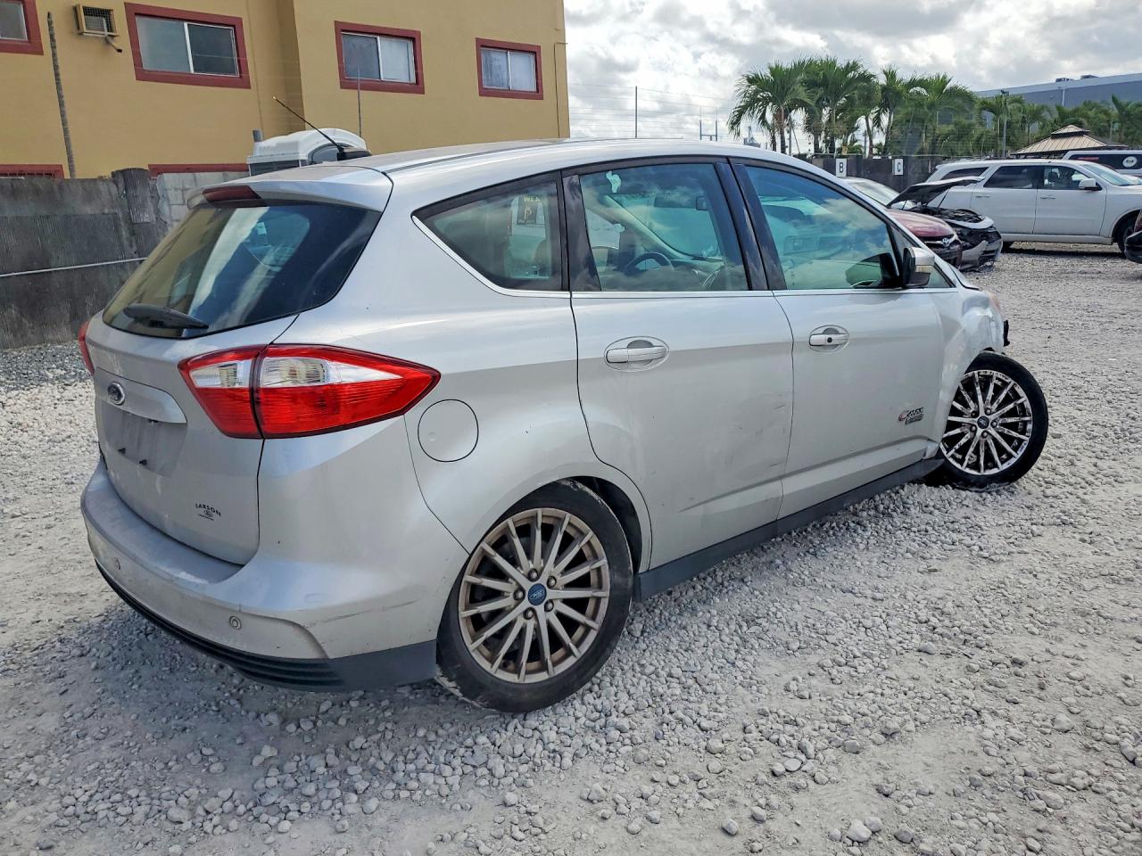 2013 Ford C-max Premium Gray vin: 1FADP5CU6DL543579