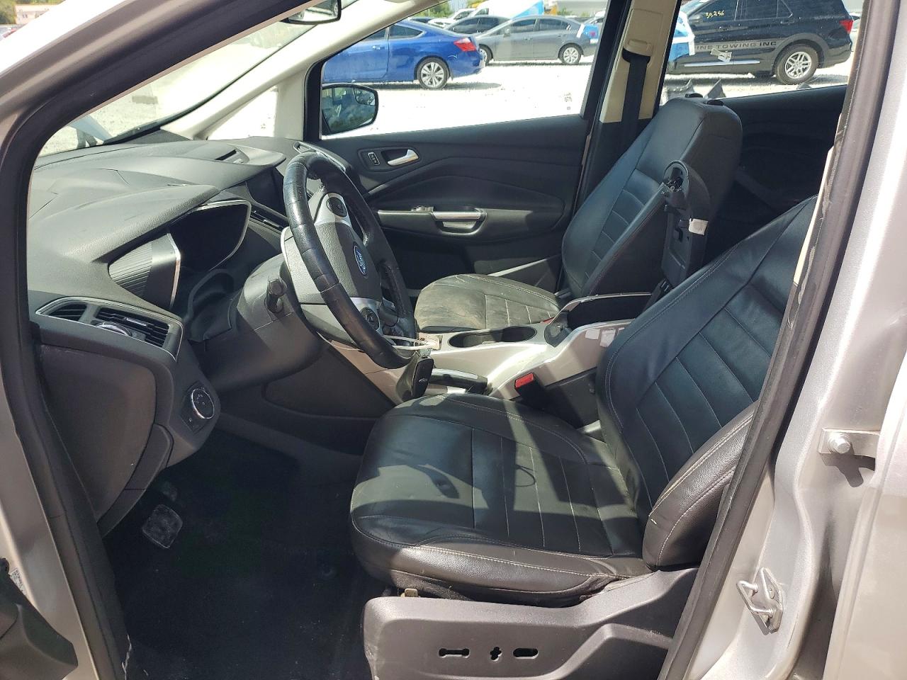 2013 Ford C-max Premium Gray vin: 1FADP5CU6DL543579