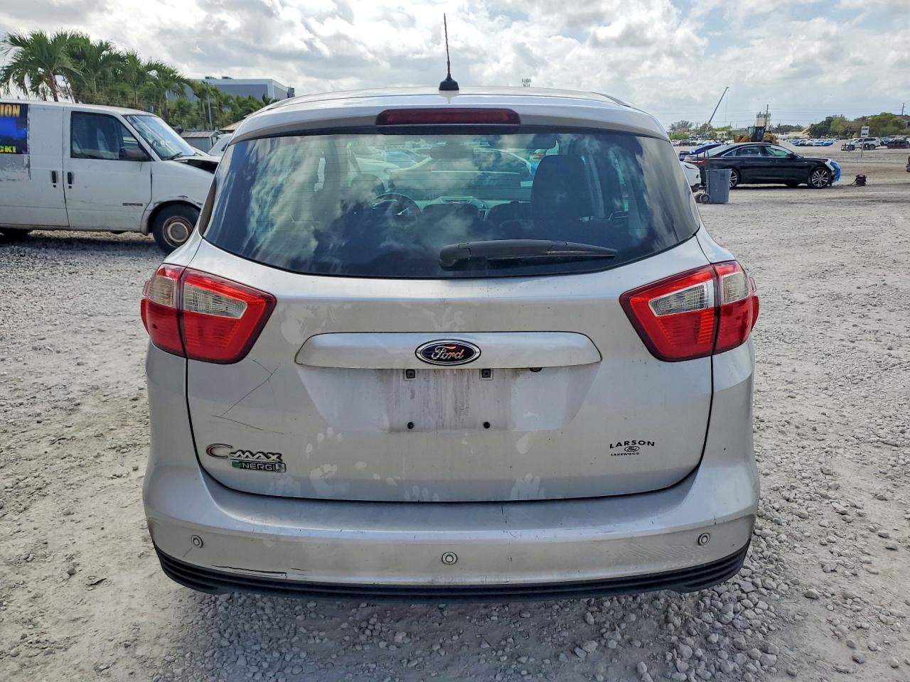 2013 Ford C-max Premium Gray vin: 1FADP5CU6DL543579