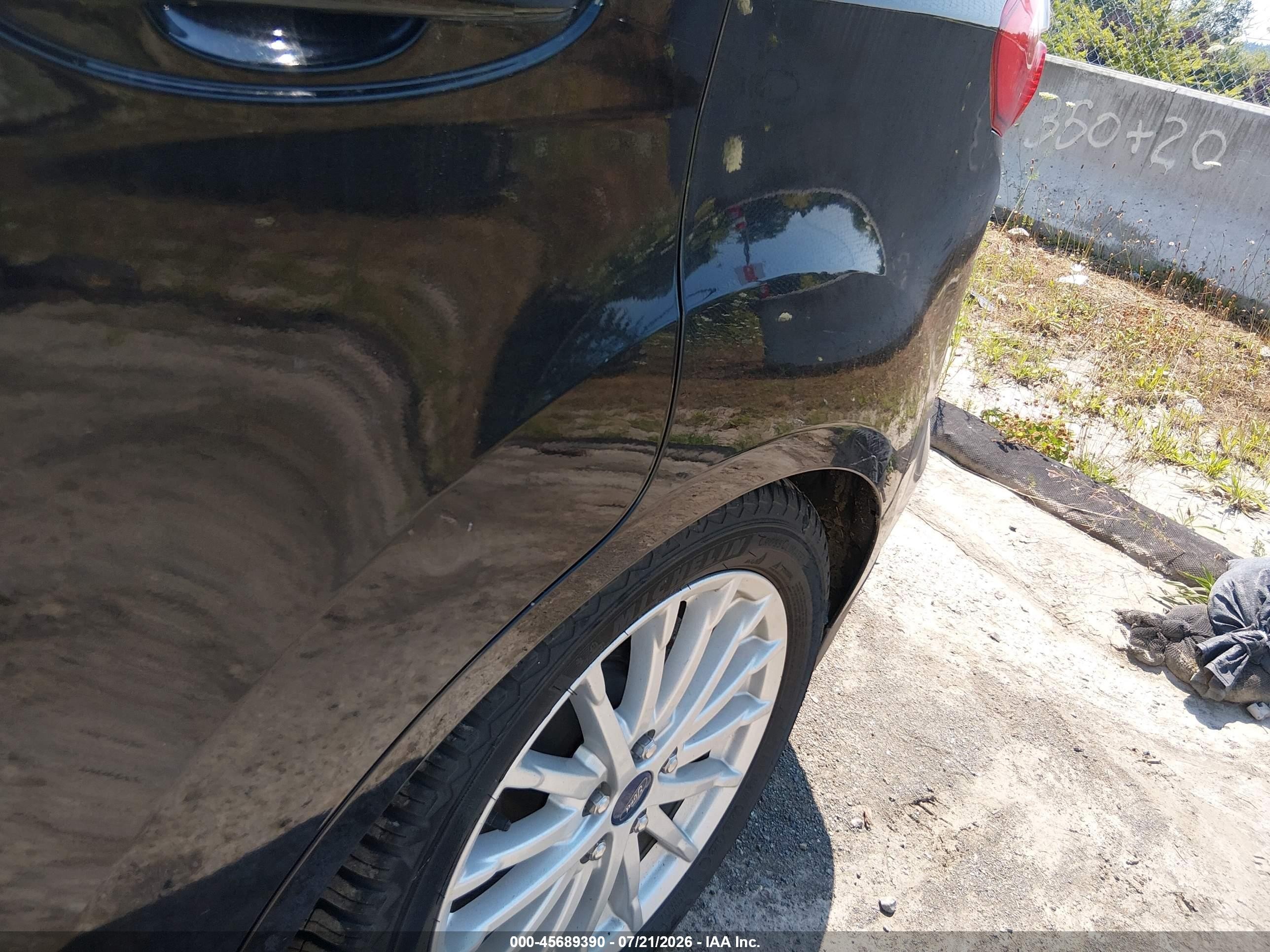 2013 Ford C-max Energi Sel Black vin: 1FADP5CU6DL545994