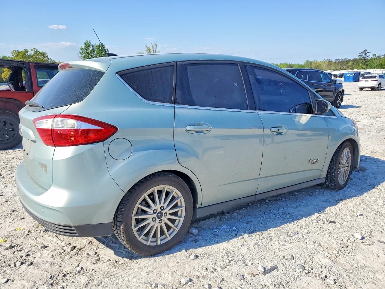 2013 Ford C-max Premium Turquoise vin: 1FADP5CU6DL547082