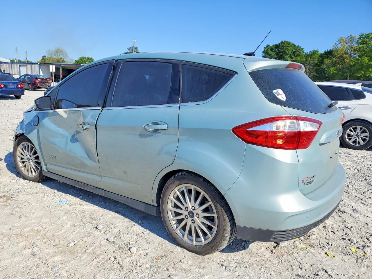2013 Ford C-max Premium Turquoise vin: 1FADP5CU6DL547082