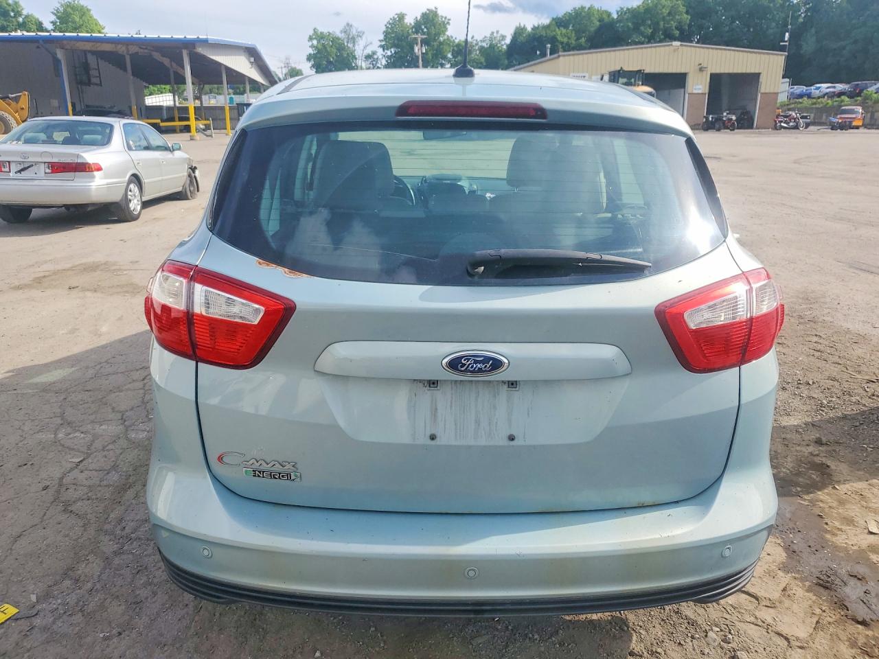 2014 Ford C-max Premium Blue vin: 1FADP5CU6EL500216