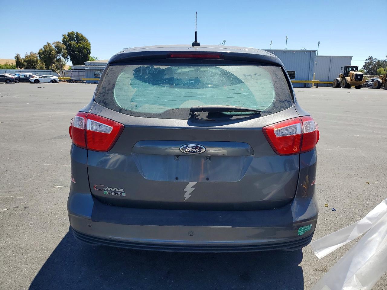2015 Ford C-max Premium Sel Gray vin: 1FADP5CU6FL107348