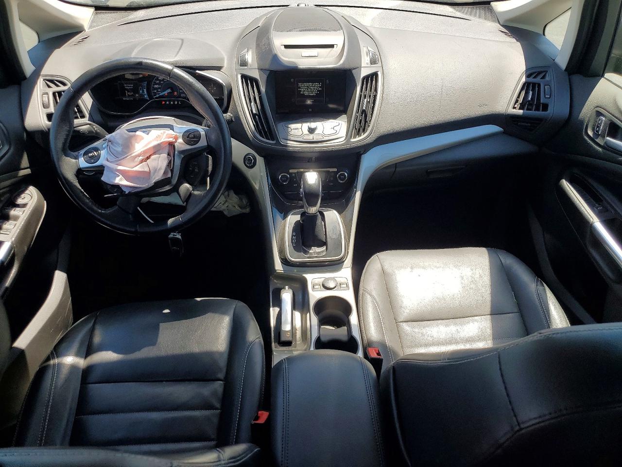 2015 Ford C-max Premium Sel Gray vin: 1FADP5CU6FL107348