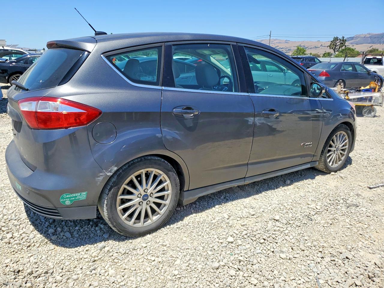 2015 Ford C-max Premium Sel Charcoal vin: 1FADP5CU6FL109293