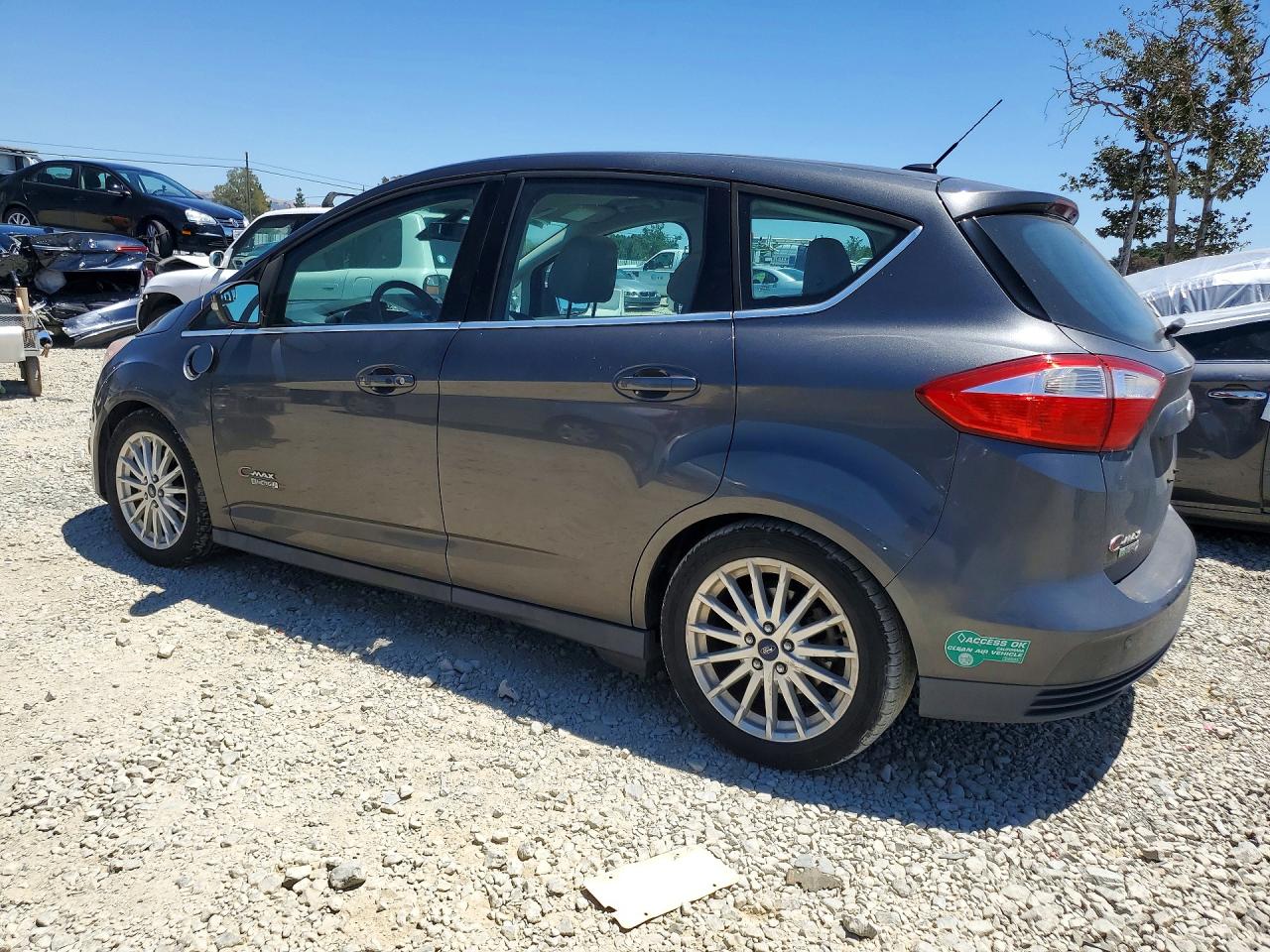 2015 Ford C-max Premium Sel Charcoal vin: 1FADP5CU6FL109293