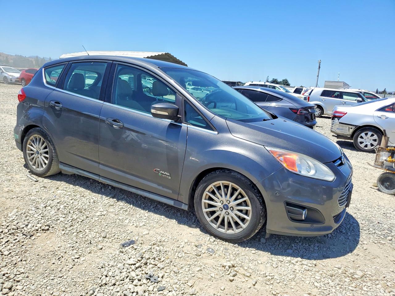 2015 Ford C-max Premium Sel Charcoal vin: 1FADP5CU6FL109293
