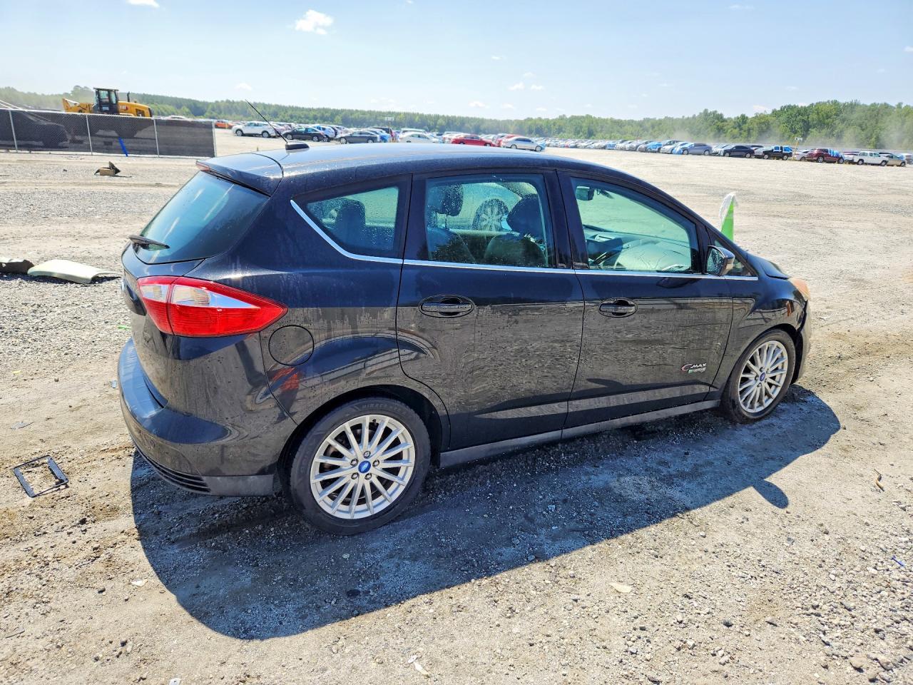 2013 Ford C-max Premium Black vin: 1FADP5CU7DL515435
