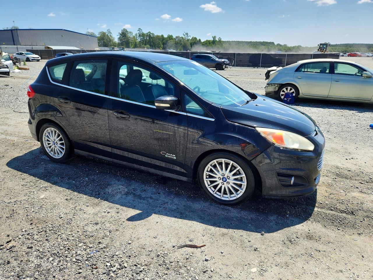 2013 Ford C-max Premium Black vin: 1FADP5CU7DL515435