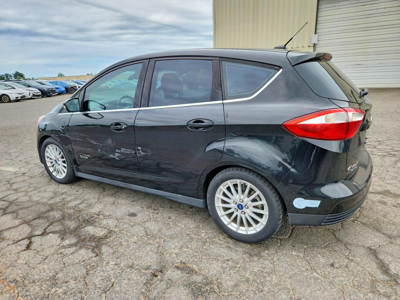 2013 Ford C-max Premium Black vin: 1FADP5CU7DL527066