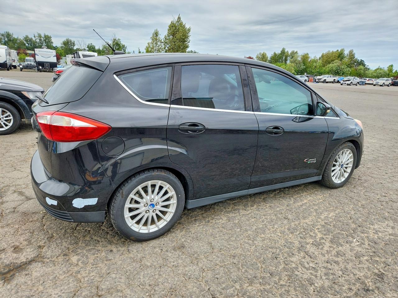 2013 Ford C-max Premium Black vin: 1FADP5CU7DL527066