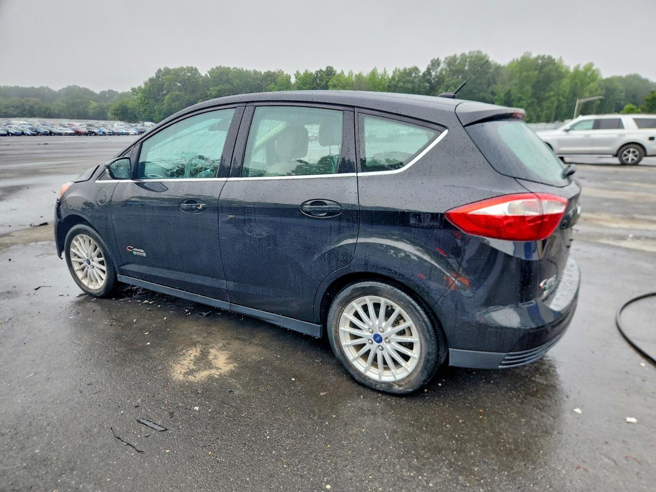 2013 Ford C-max Premium Черный vin: 1FADP5CU7DL531215