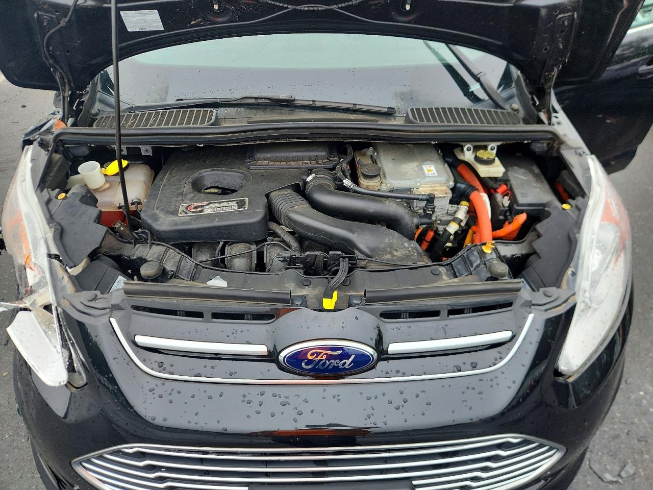 2013 Ford C-max Premium Черный vin: 1FADP5CU7DL531215