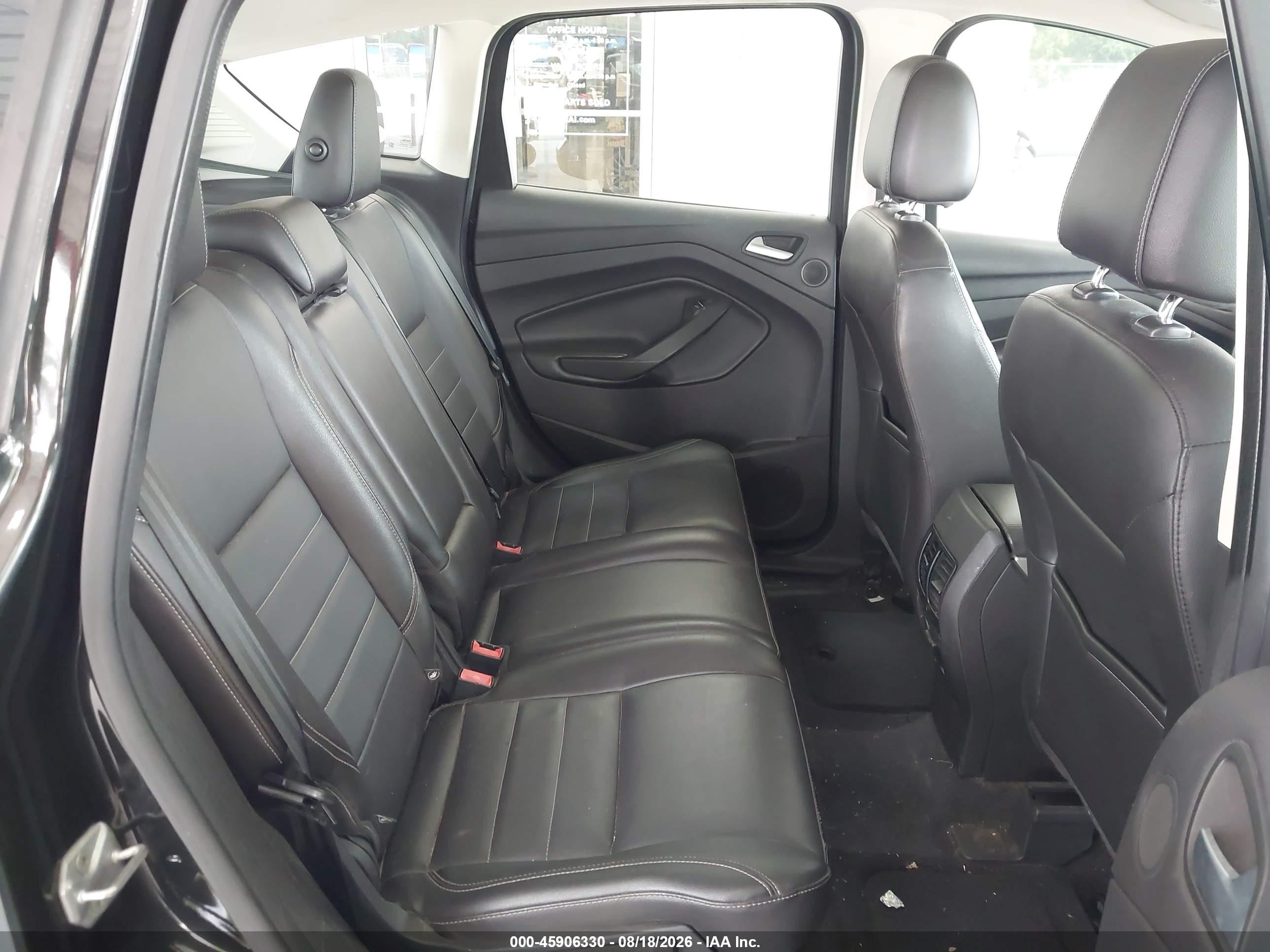 2014 Ford C-max Energi Sel Black vin: 1FADP5CU7EL502654