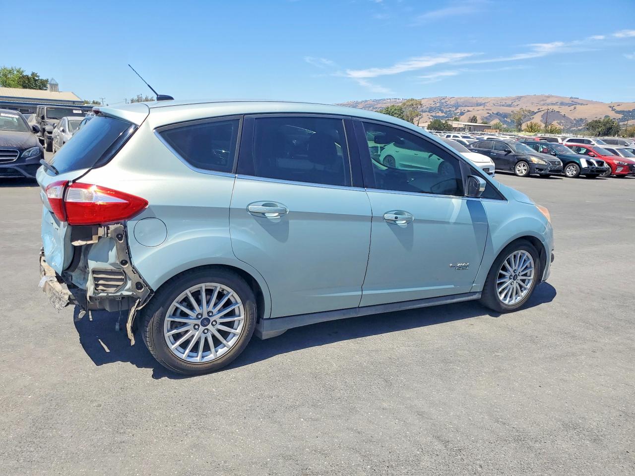2014 Ford C-max Premium Turquoise vin: 1FADP5CU7EL508020