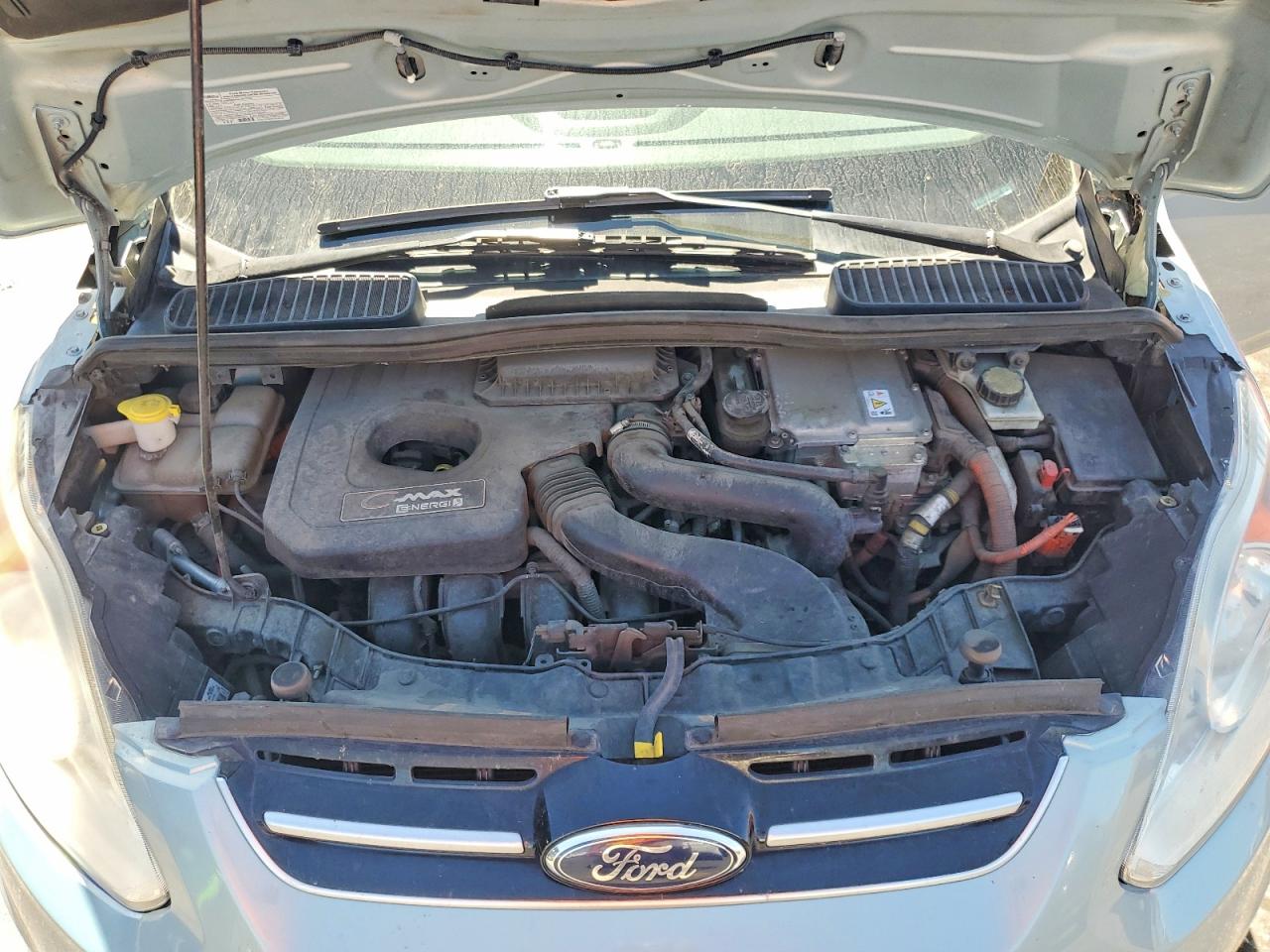 2014 Ford C-max Premium Turquoise vin: 1FADP5CU7EL508020