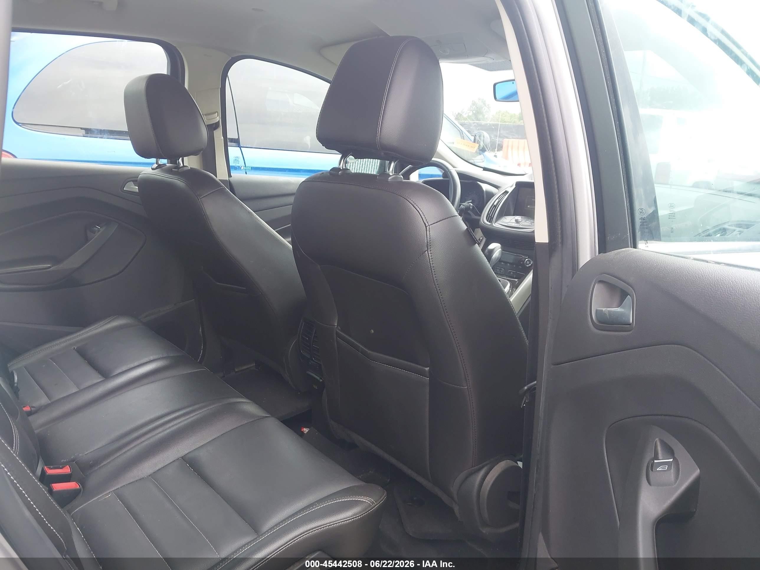 2014 Ford C-max Energi Sel Silver vin: 1FADP5CU7EL510088