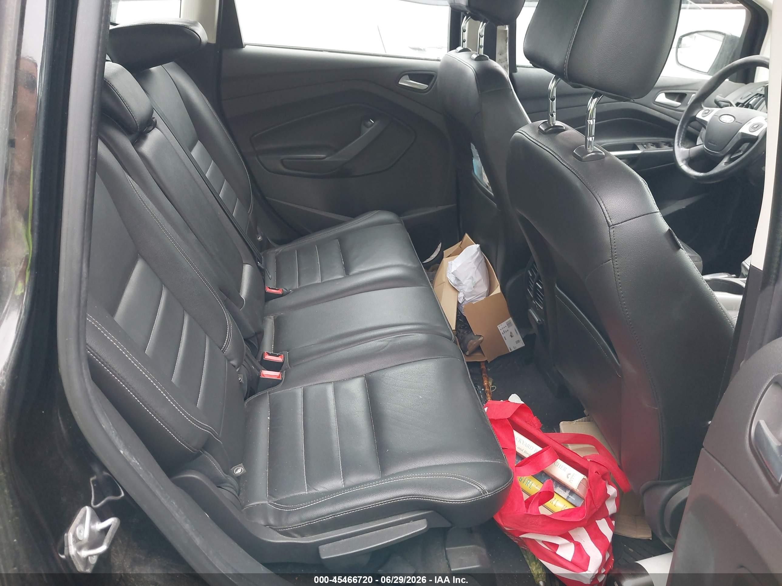 2014 Ford C-max Energi Sel Black vin: 1FADP5CU7EL521463