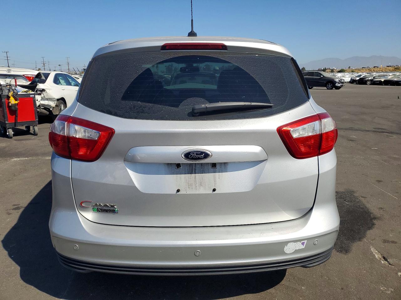 2015 Ford C-max Premium Sel Gray vin: 1FADP5CU7FL115779