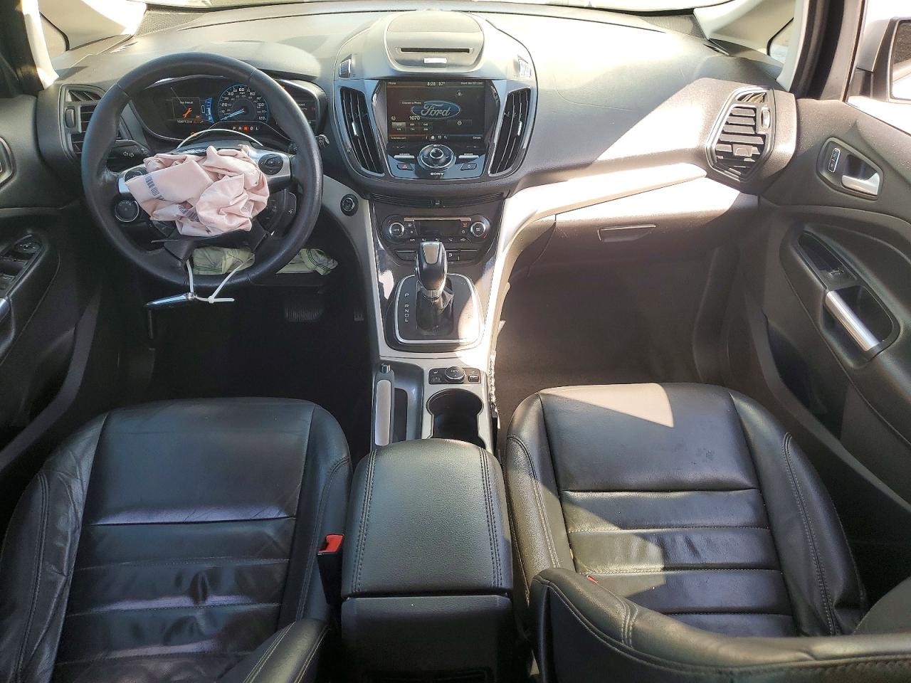 2015 Ford C-max Premium Sel Gray vin: 1FADP5CU7FL115779