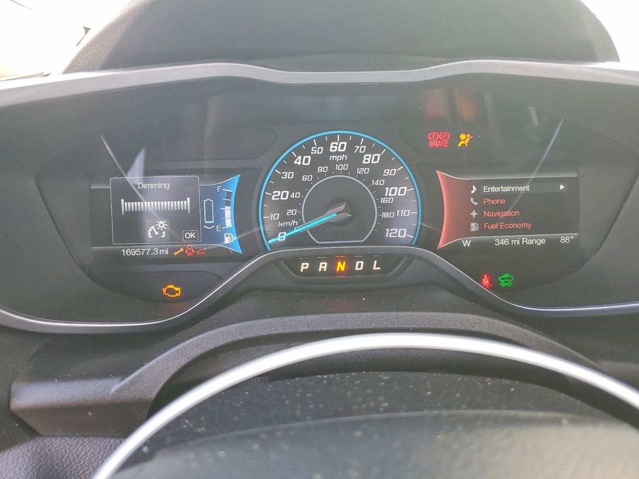 2015 Ford C-max Premium Sel Gray vin: 1FADP5CU7FL115779