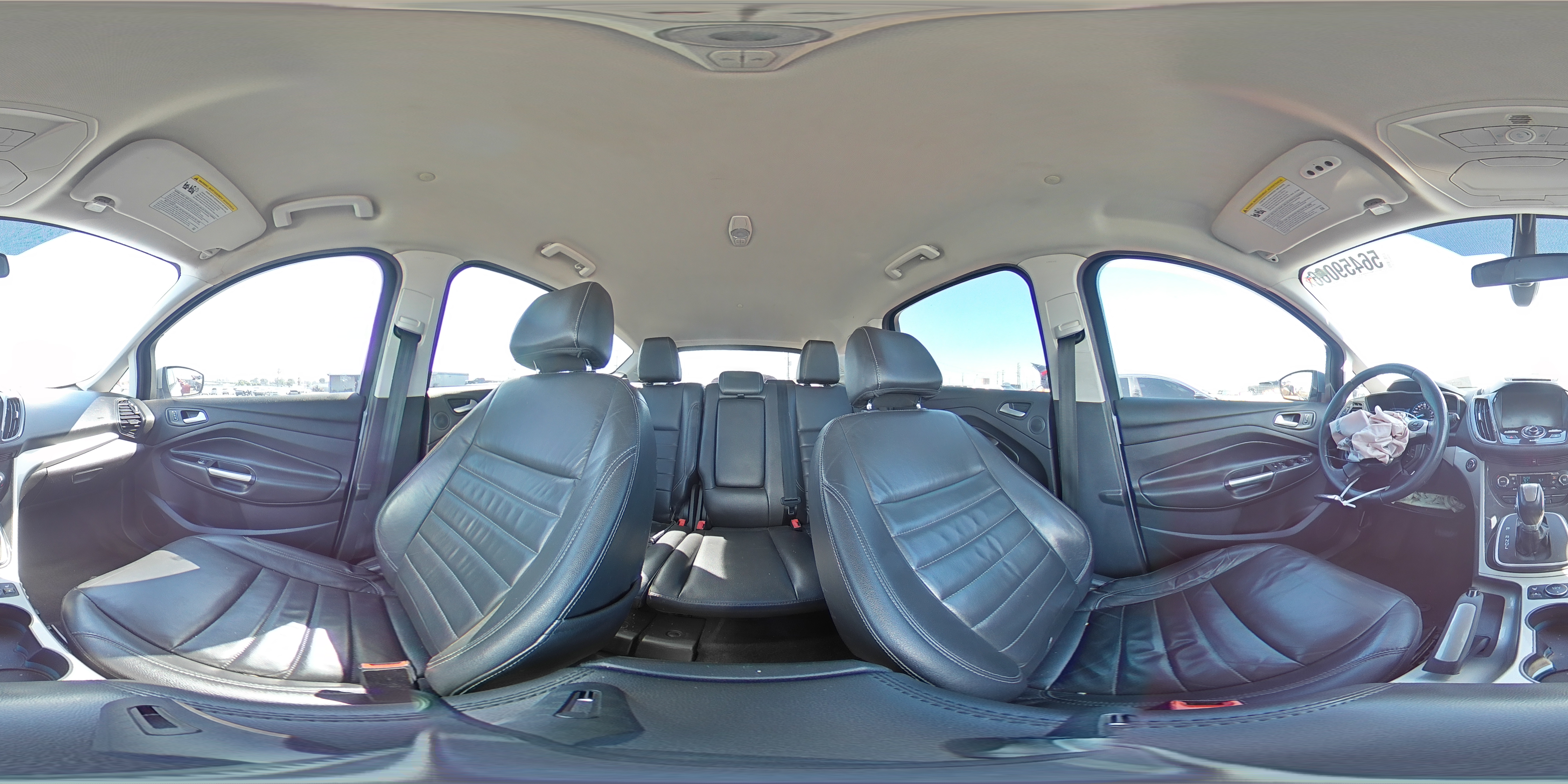 2015 Ford C-max Premium Sel Gray vin: 1FADP5CU7FL115779